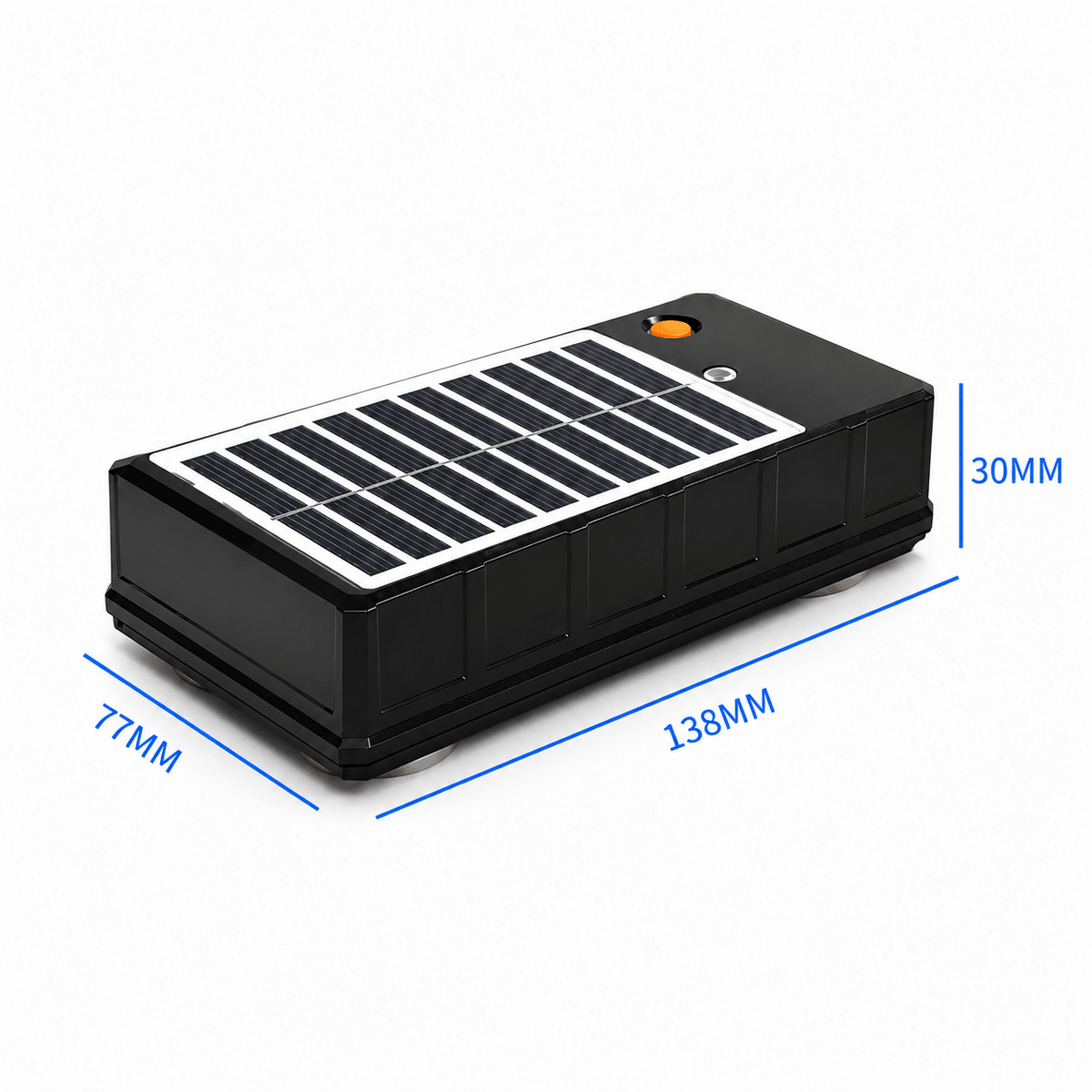 4G GPS Tracker med Solcelle, App og live opdatering