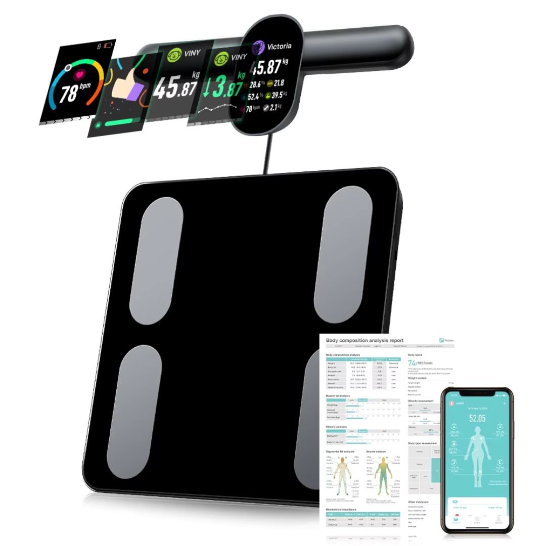 BodySense360 Smart Kropsscanner, Dansk App