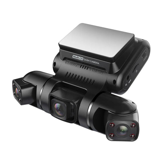 Fuld HD Dashcam med 4 kameraer, App, Wifi, GPS, Skærm og meget mere!