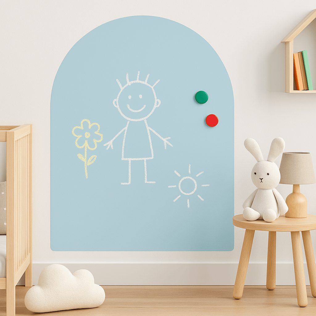 Magnetisk Kridttavle – 102 x 81 cm – Sjov og Læring i Ét