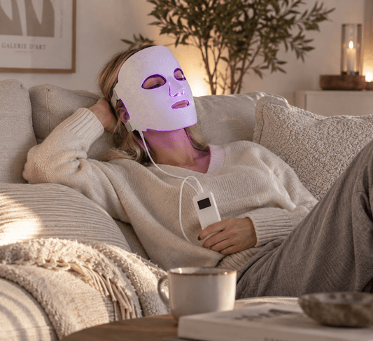 Premium LED Ansigtsmaske med 240 LED, 4 forskellige behandlinger