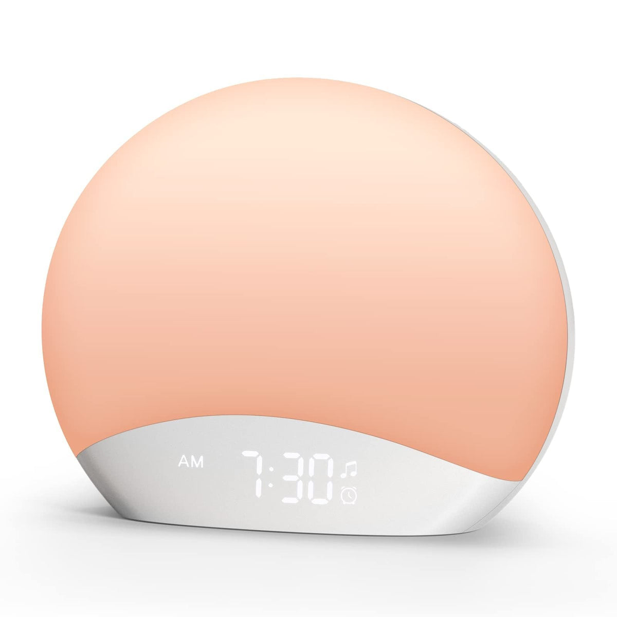 Premium Sunrise - Wake up light lampe med vækkeur og radio