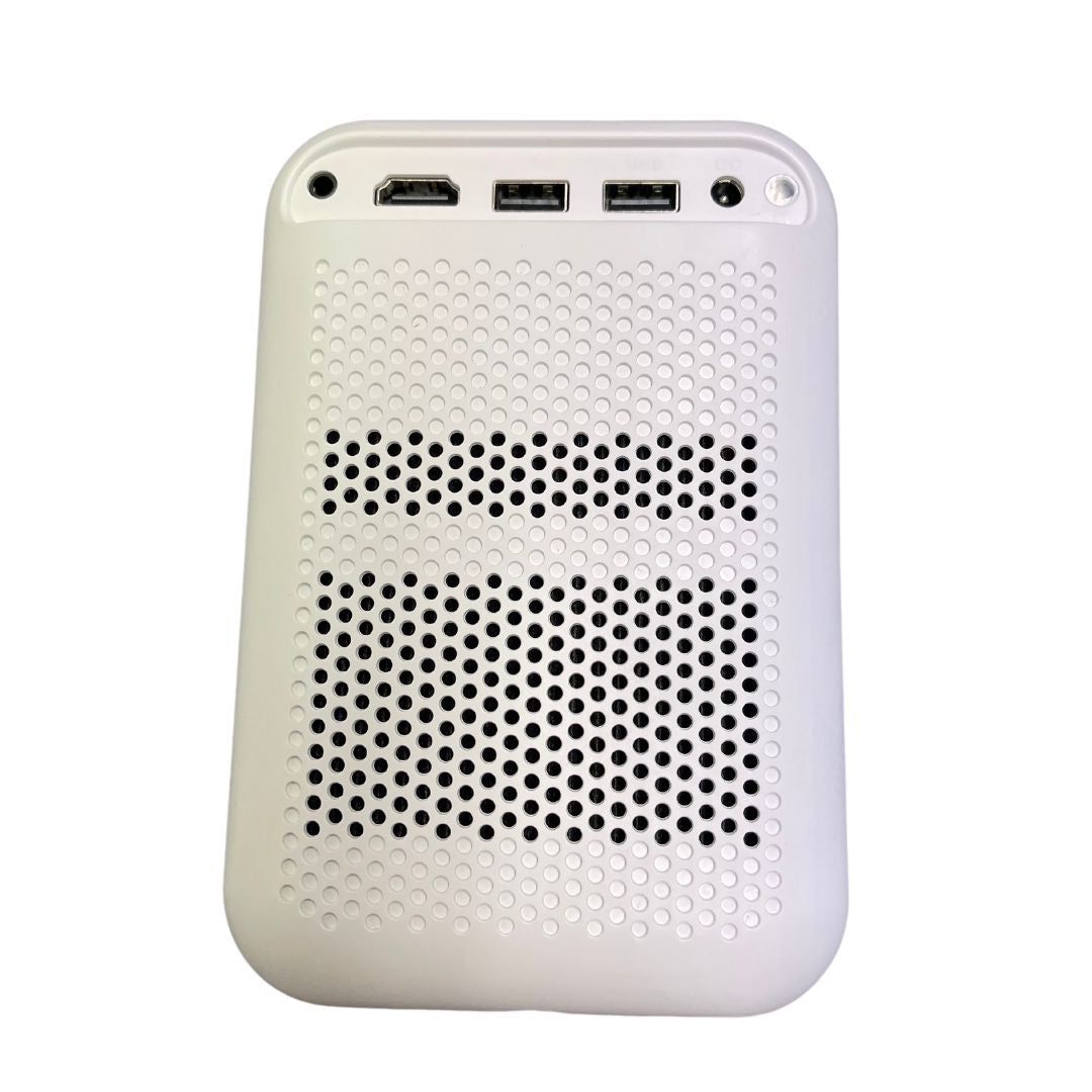 Smart Projektor, (Op til 100") Android 10, WIfi, bluetooth, HDMI og USB