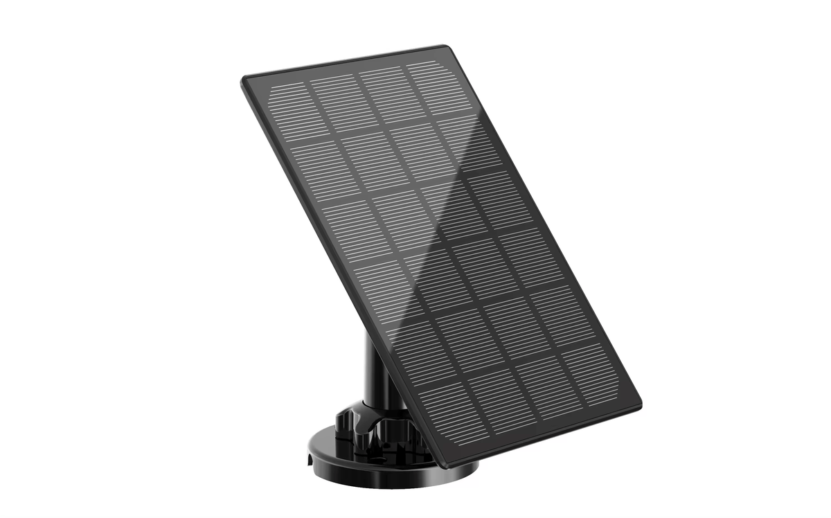 Solcelle panel 3W, med 3 meter Mikro USB kabel
