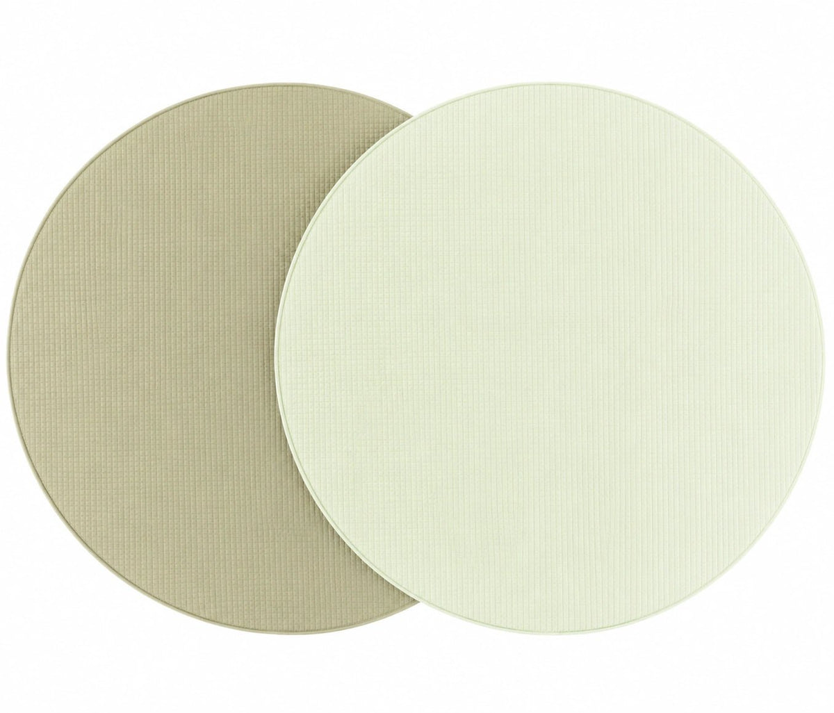 Tumlemåtten Legemåtte – Mint & Oliven (Ø140 CM)