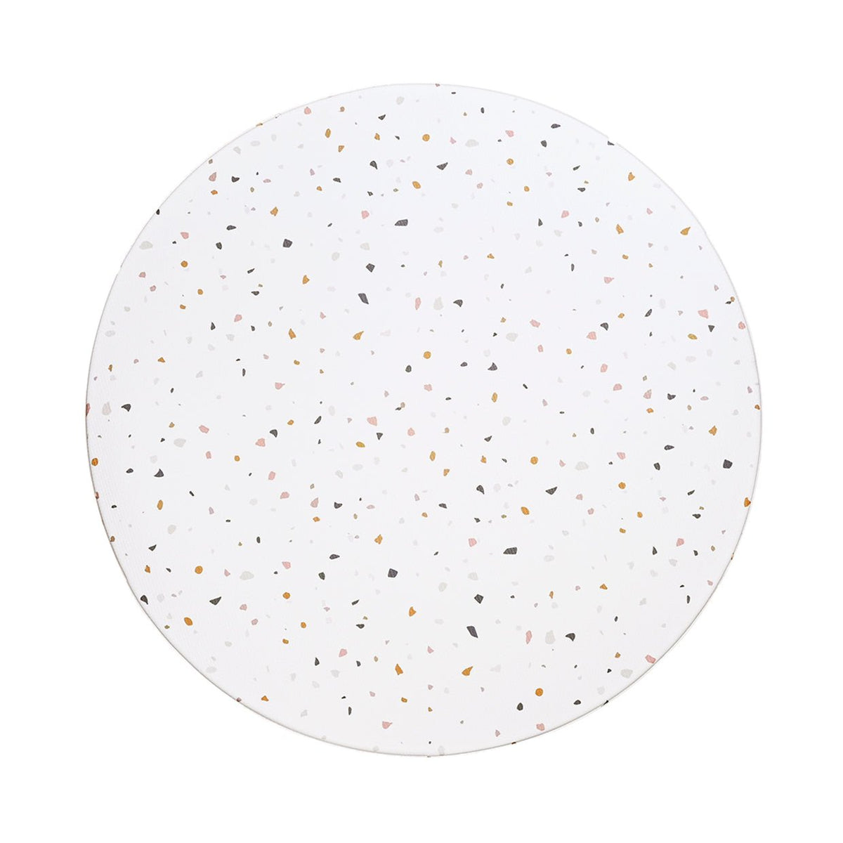 Tumlemåtten – Rainbow & Terrazzo (Ø140 CM)