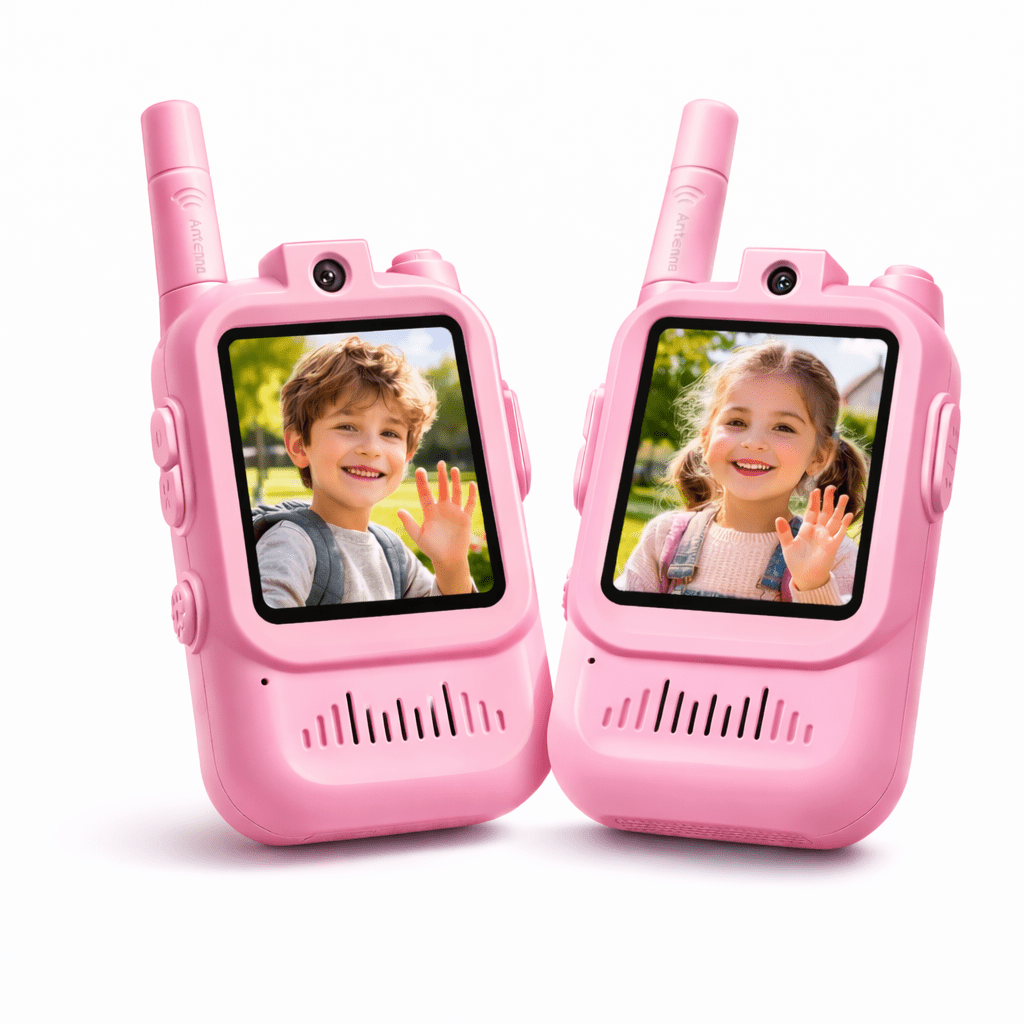 Walkie Talkie sæt med Kamera til børn