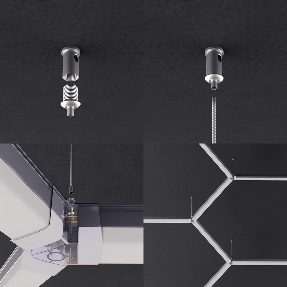 Wireophæng til Hexagon lamper (30 stk)