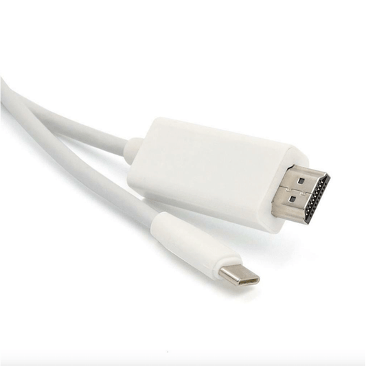 1M USB-C til HDMI kabel (4K UHD) HVID