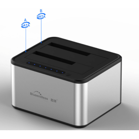3.0 multi-Funktions Harddisk Dock Station, til 2.5"/3.5" harddiske