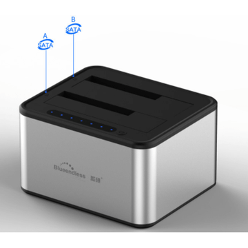 3.0 multi-Funktions Harddisk Dock Station, til 2.5"/3.5" harddiske