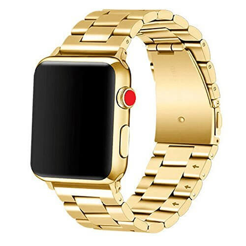 Apple Watch Wire Rustfri Stål Rem – Guld (38/40 mm)