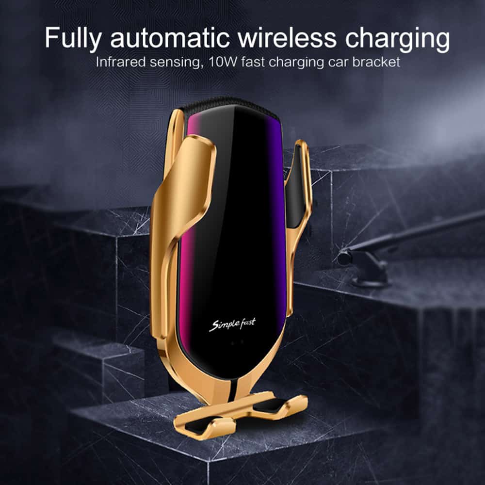 Automatisk Mobilholder med trådløs oplader - Z1 EDITION