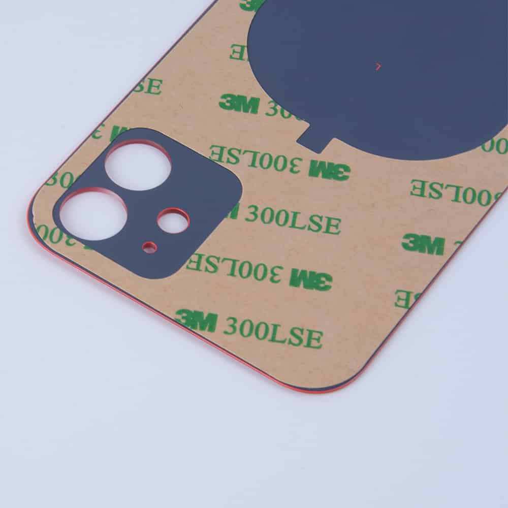 Bagsideglas til iPhone 12 – Hvid