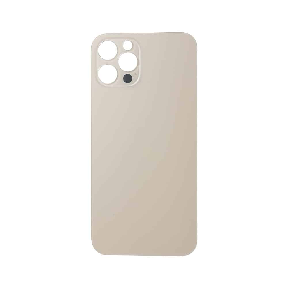 Bagsideglas til iPhone 12 Pro Max – Guld