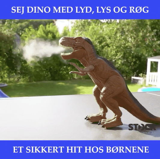 Bevægelig og "ildspydende" T-Rex Dinosaur