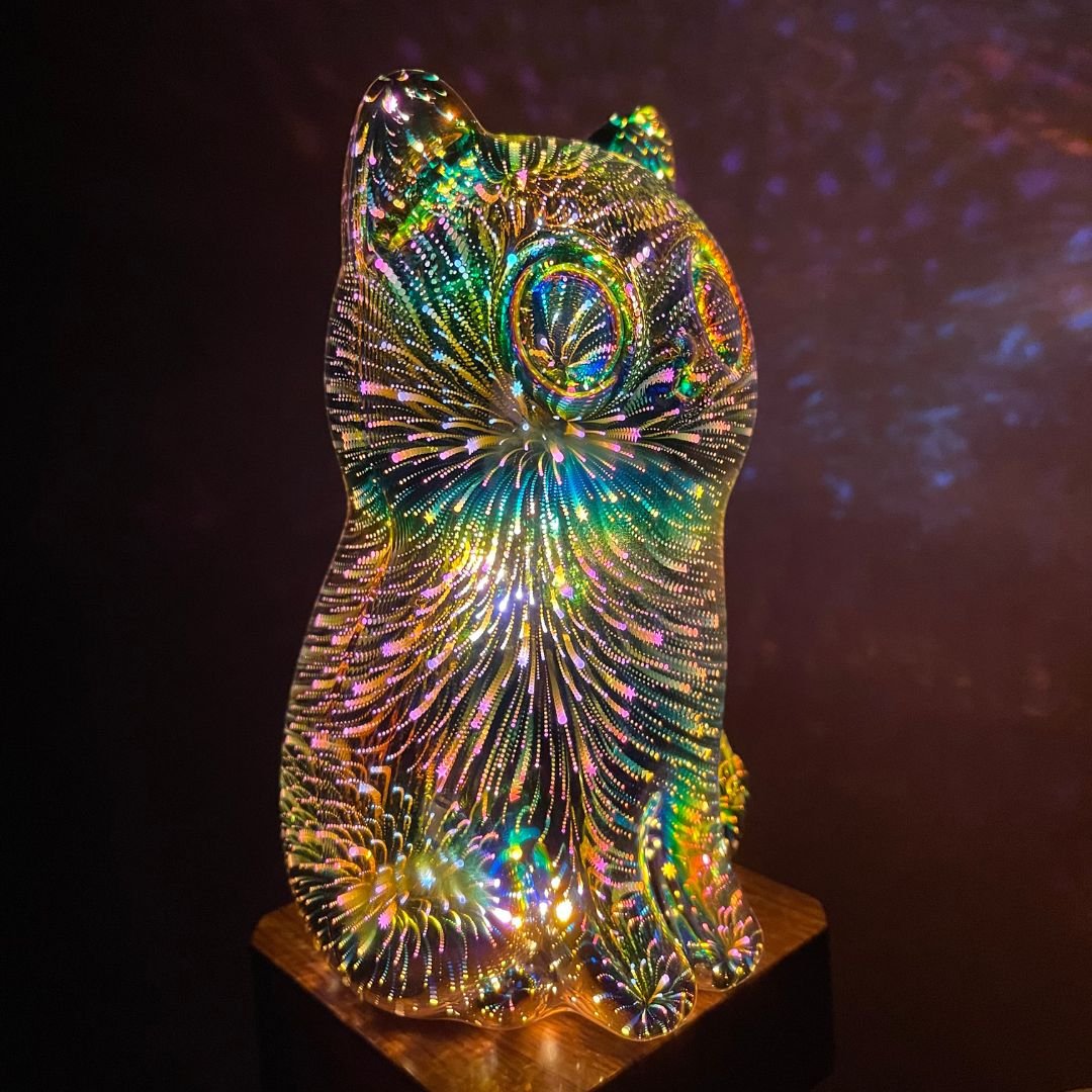 Cat Fire lampe - Årets hit til børneværelset!