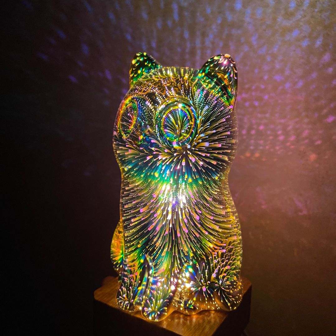 Cat Fire lampe - Årets hit til børneværelset!