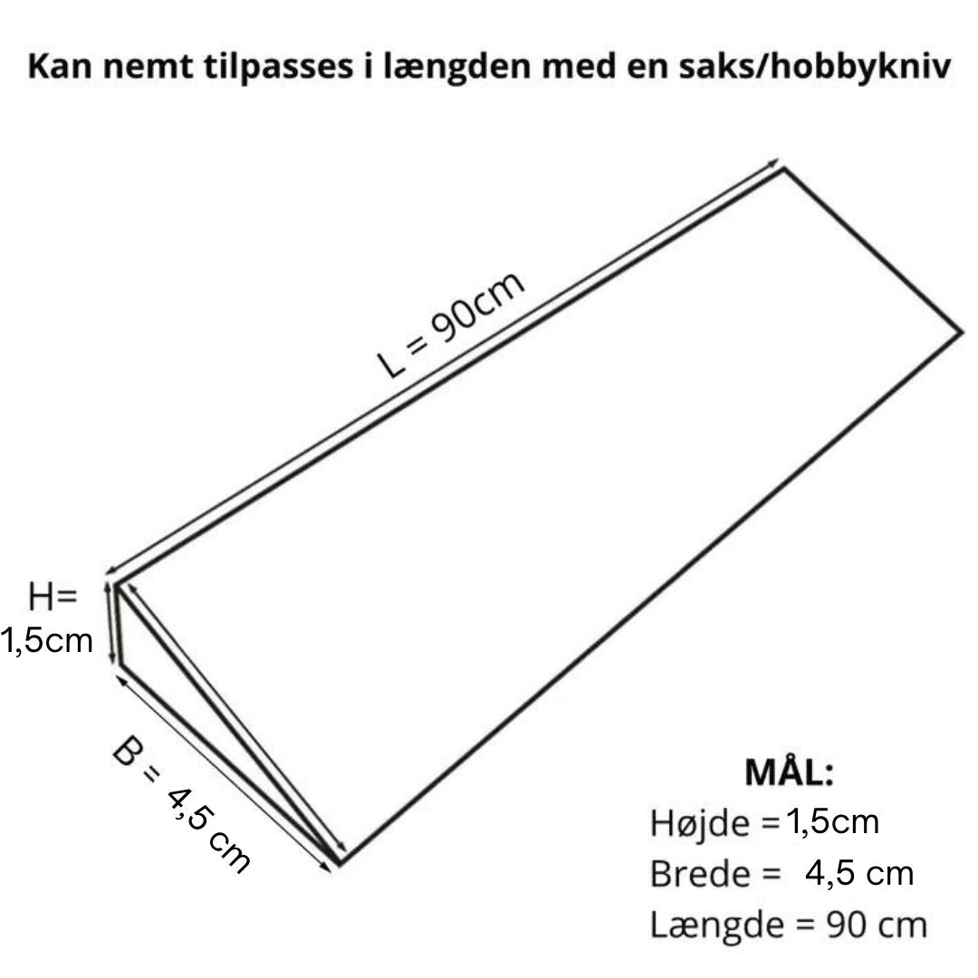 Dørtrins rampe til Robotstøvsuger (1,5 CM)