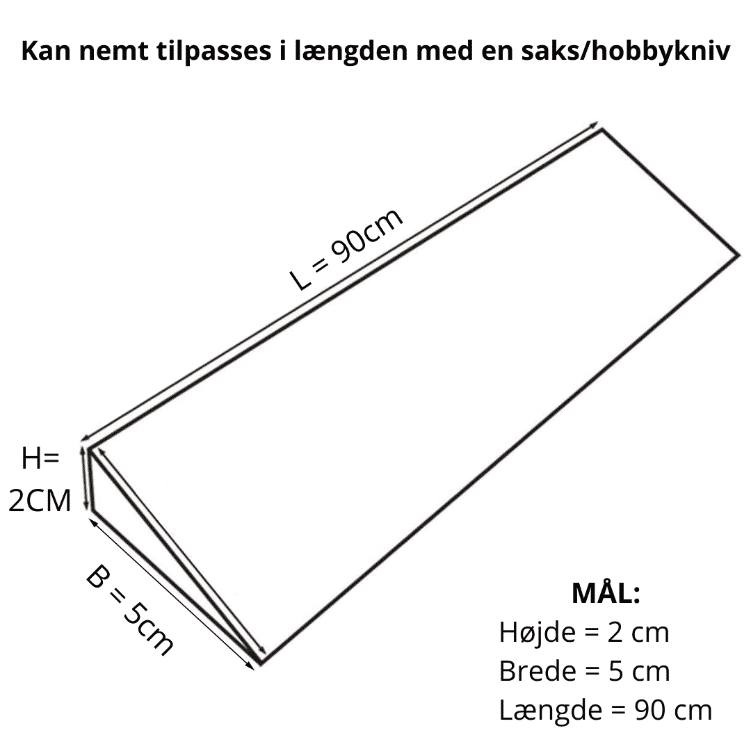Dørtrins rampe til Robotstøvsuger (2 CM)