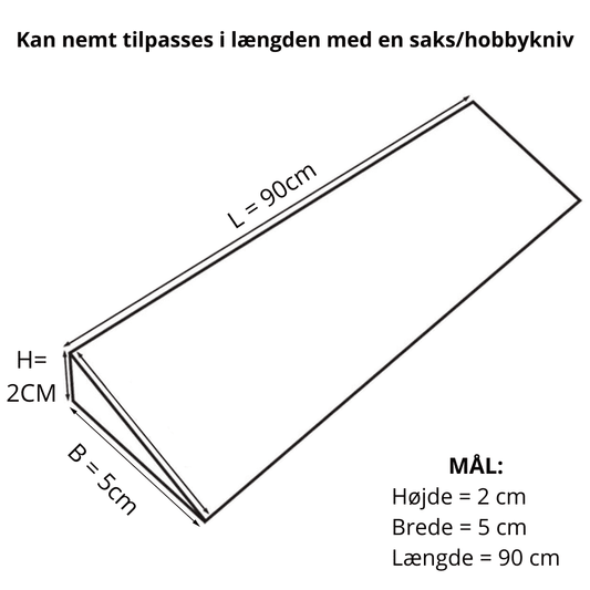 Dørtrins rampe til Robotstøvsuger (2 CM)