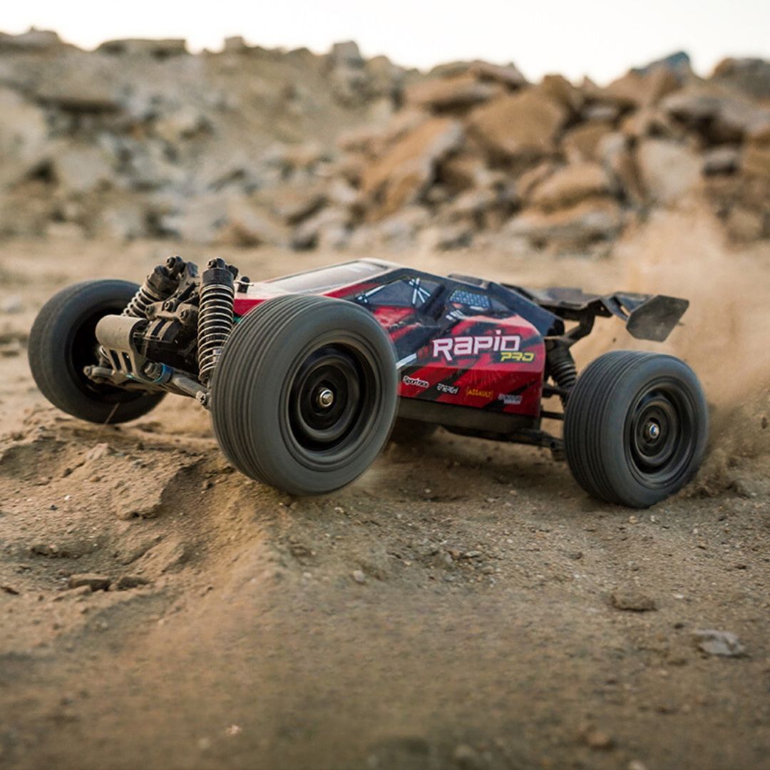 Fjernstyret bil - 4WD RC Racerbuggy – Ekstrem Hastighed 70KM/T