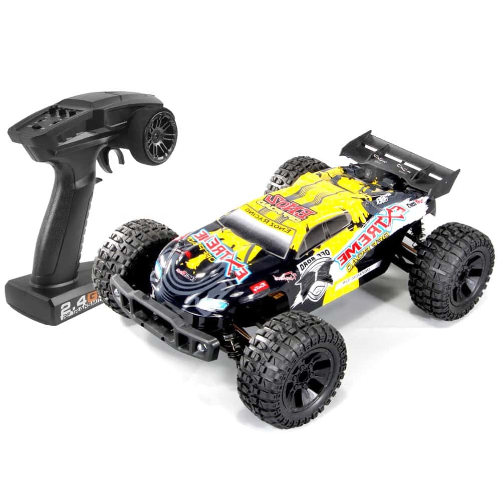 Fjernstyret bil Monster Truck - 40KM/T - Lynhurtig og med stor trækkraft!