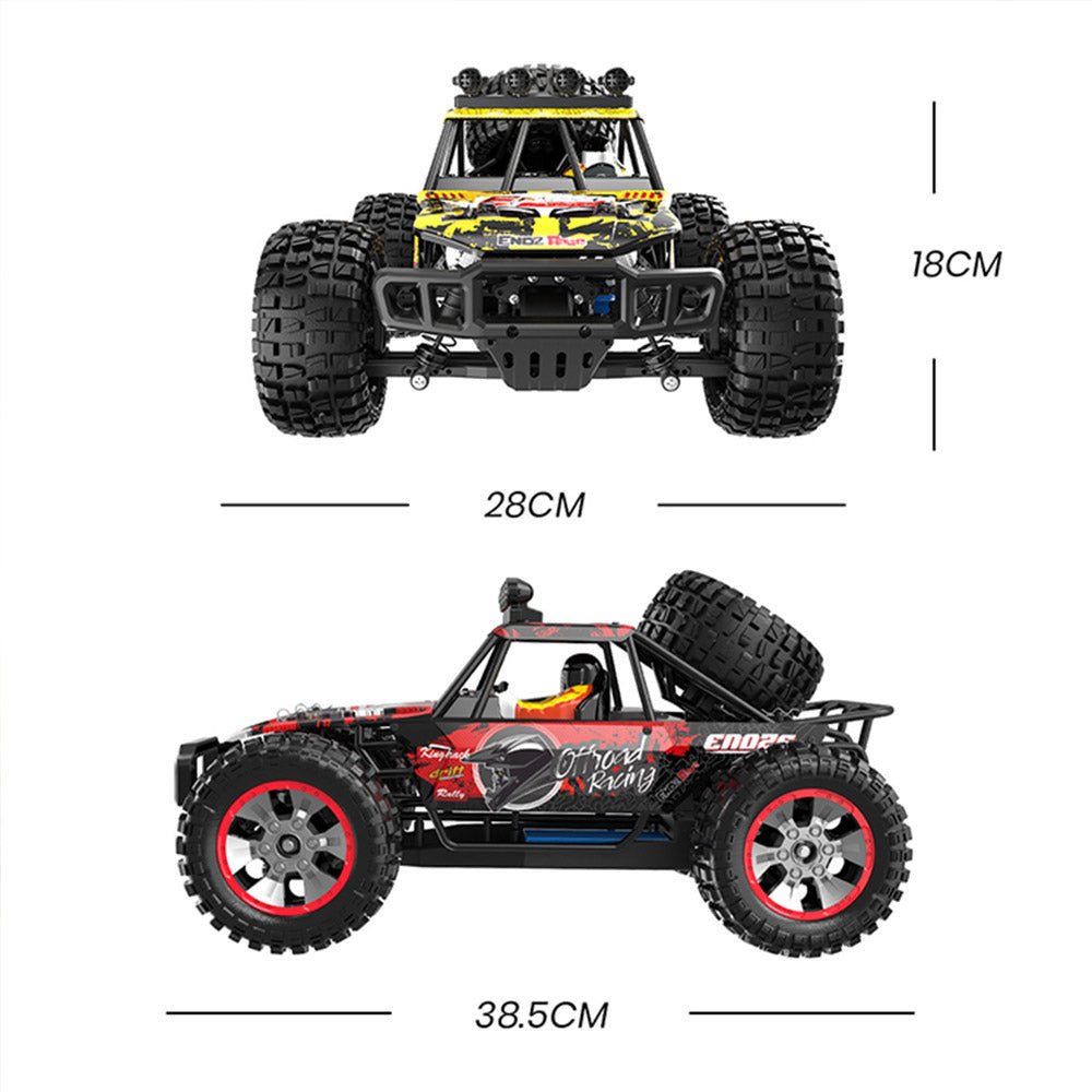 Fjernstyret RC Bil ZX88, 78 KM/T, Børsteløs motor, 4WD
