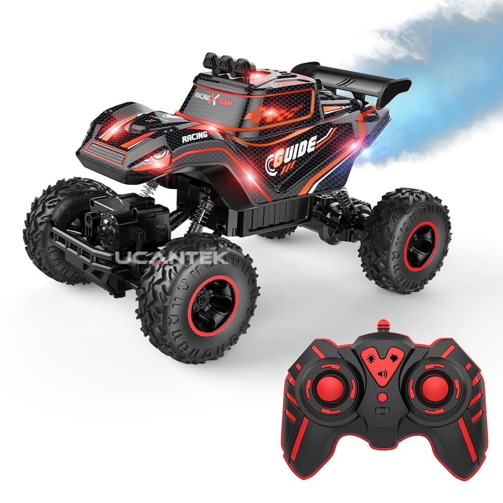 Fjernstyret Texas Monstertruck - Med vilde effekter!