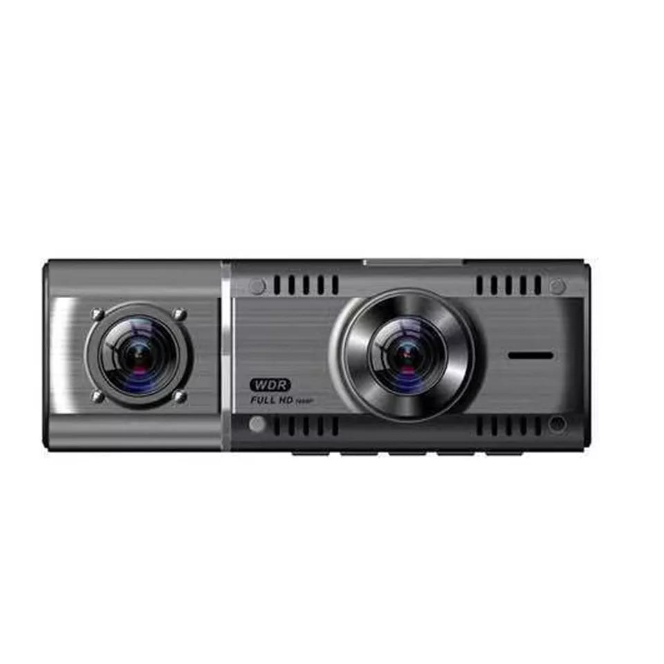 Fuld HD Dashcam med 2 kameraer & 1.5'' LCD skærm, Bevægelses censor og meget mere!