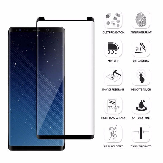 Hærdet Skærmbeskyttelses Glas til Samsung Galaxy Note 8