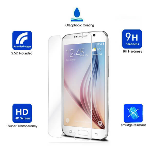 Hærdet Skærmbeskyttelses Glas til Samsung Galaxy S6