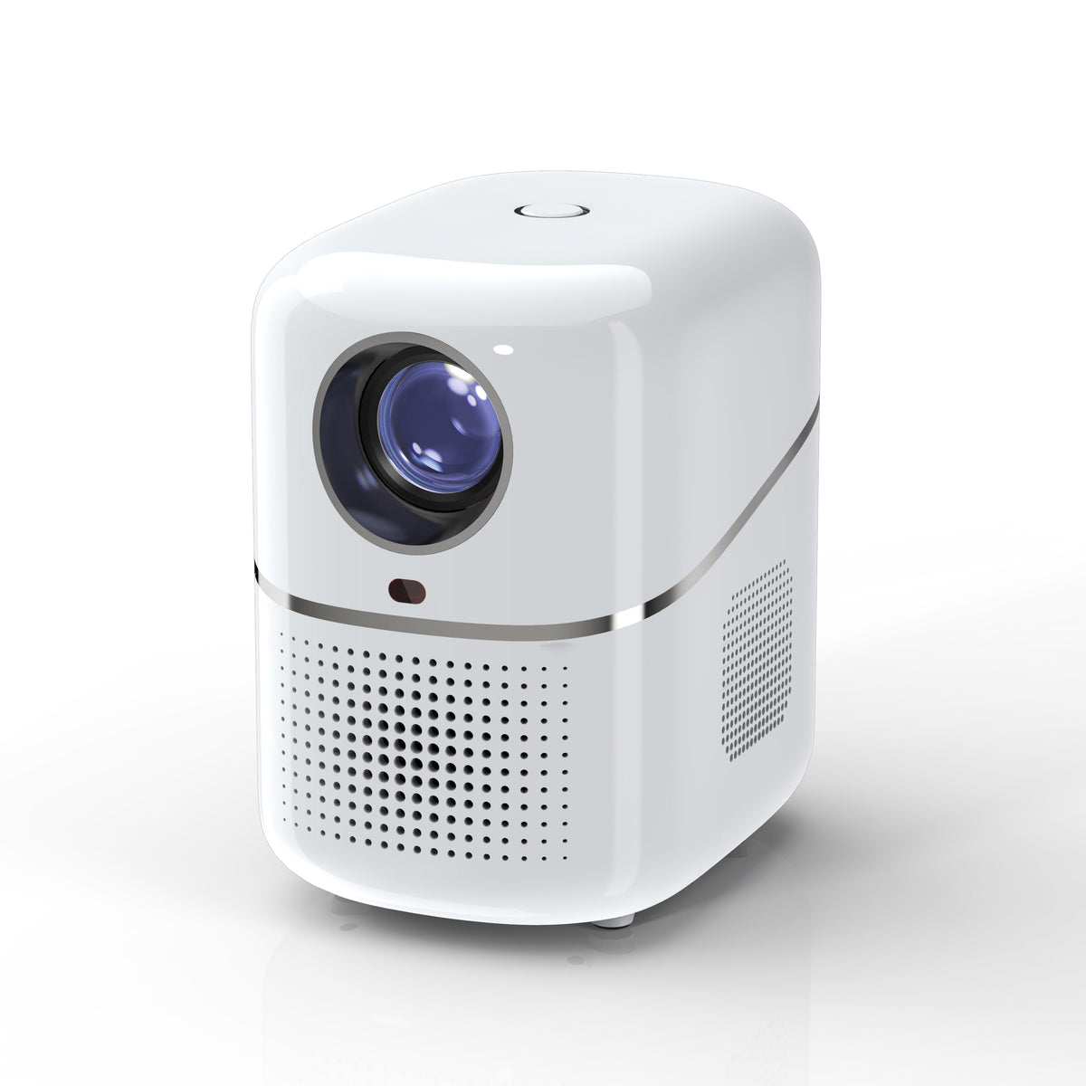 HD WIFI Projektor, Android 11, Elektronisk fokus, Bluetooth, Keystonekorrektion
