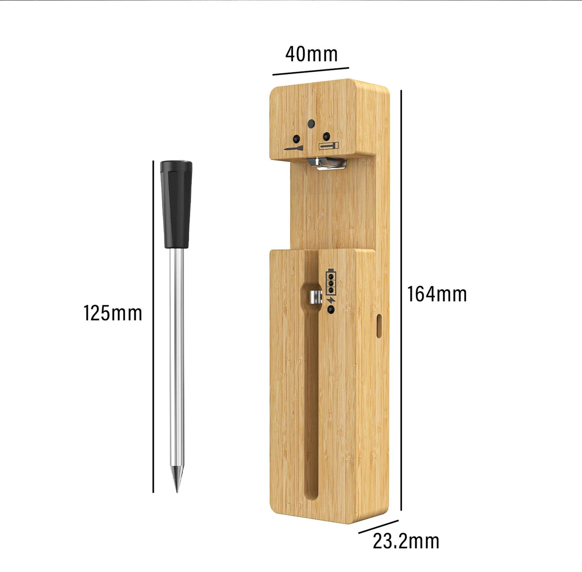 High end Bluetooth Grill og stegetermometer - App styret