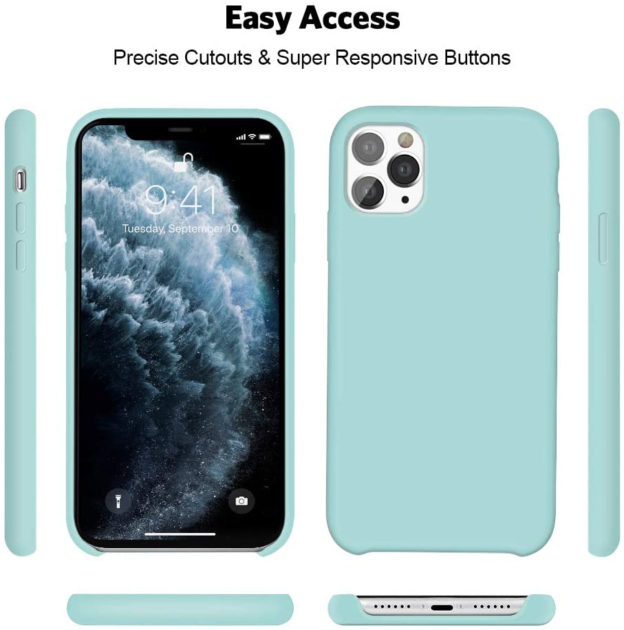 IPHONE 11 Pro LIQUID SILIKONE COVER - Light Mint