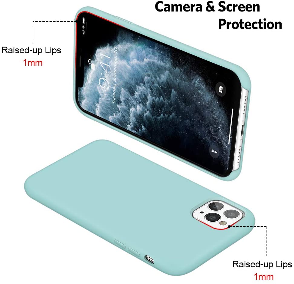 IPHONE 11 Pro LIQUID SILIKONE COVER - Light Mint