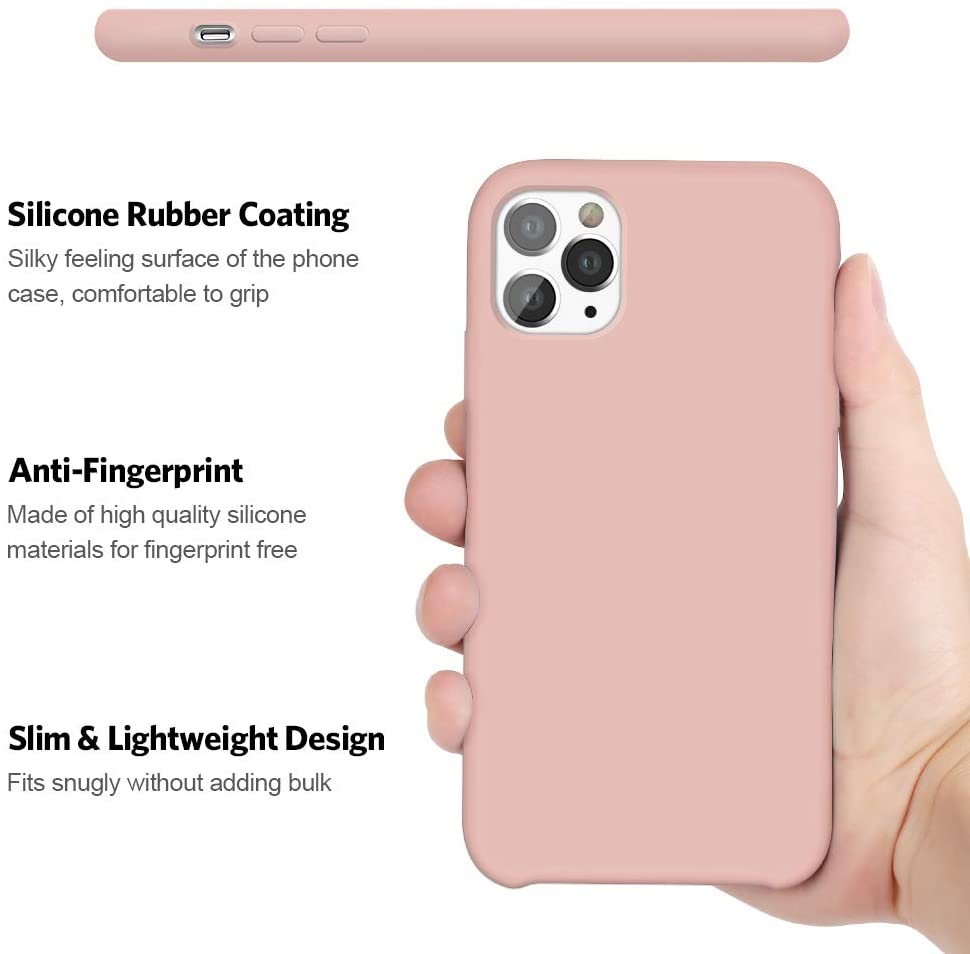 IPHONE 11 Pro LIQUID SILIKONE COVER - Pink