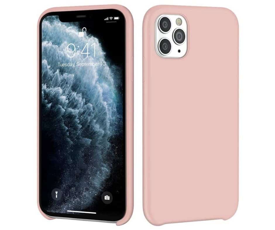 IPHONE 11 Pro LIQUID SILIKONE COVER - Pink