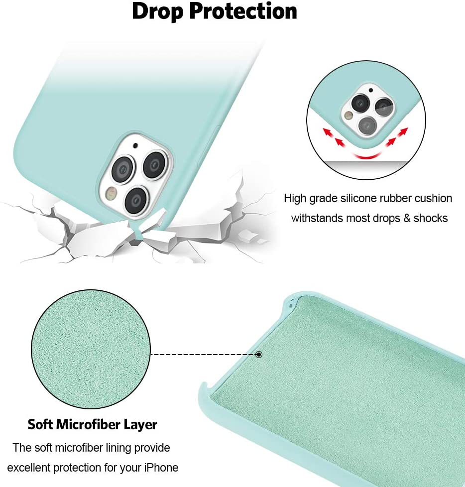 IPHONE 11 Pro Max LIQUID SILIKONE COVER - Light Mint