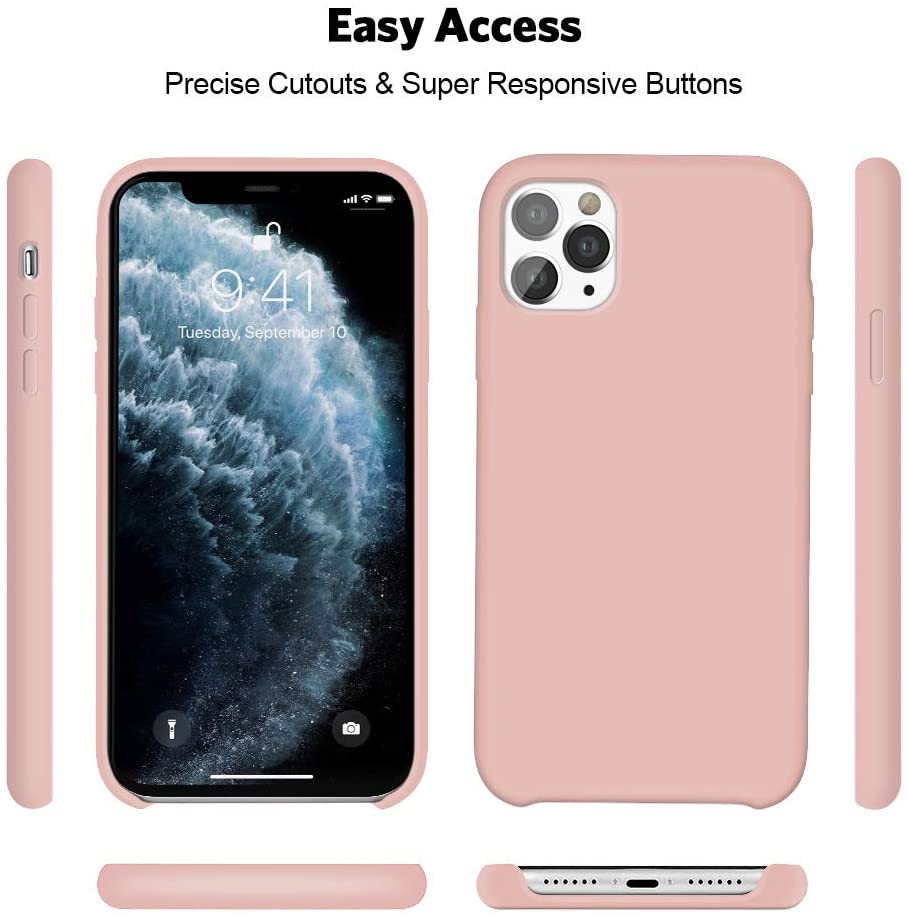 IPHONE 11 Pro Max LIQUID SILIKONE COVER - Pink
