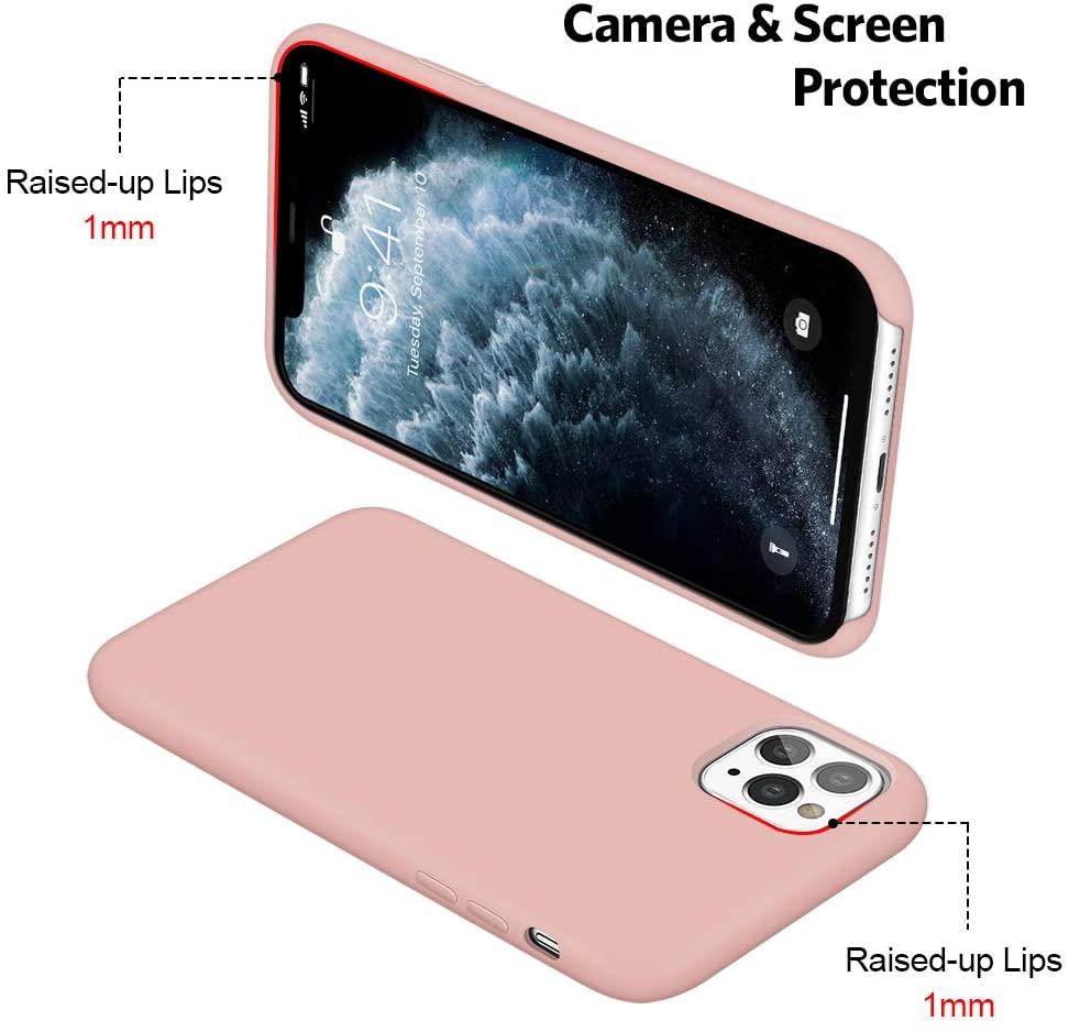 IPHONE 11 Pro Max LIQUID SILIKONE COVER - Pink