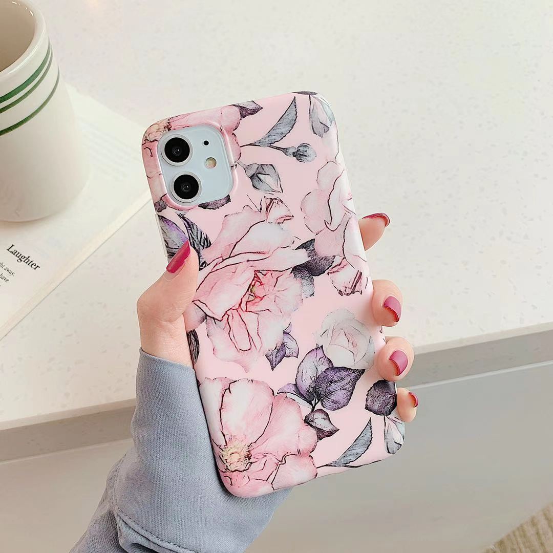 IPHONE 12 Pro Max - Pink Flowers