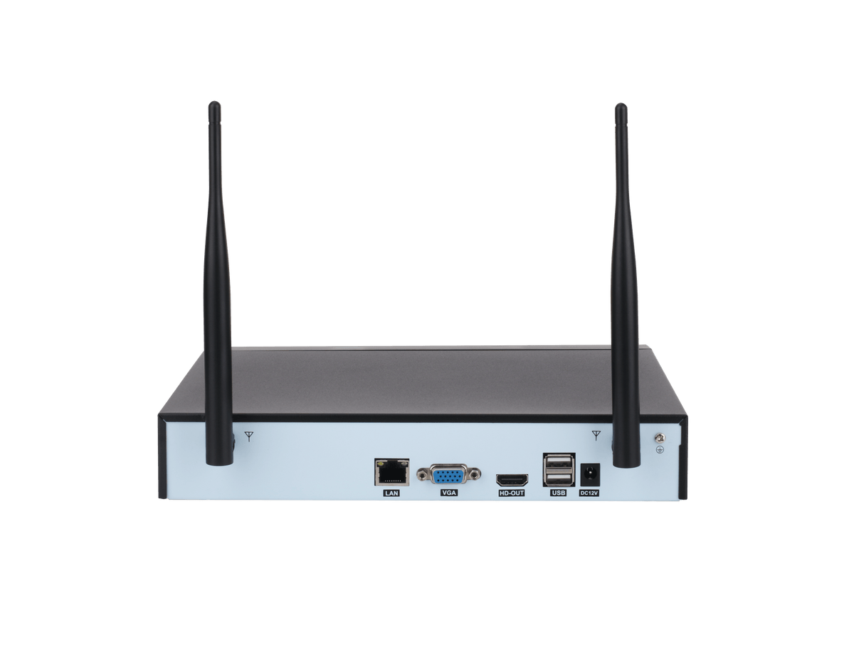 komplet NVR Sæt med harddiskboks (1TB) og 4 stk. Fuld HD 1080p kameraer