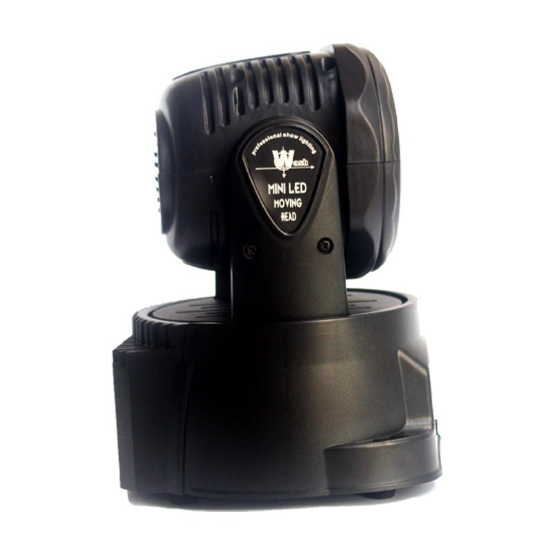 Kraftig Roterende Moving head lampe 100w 7 RGB LED - Musikstyret / DMX / Fjernbetjent