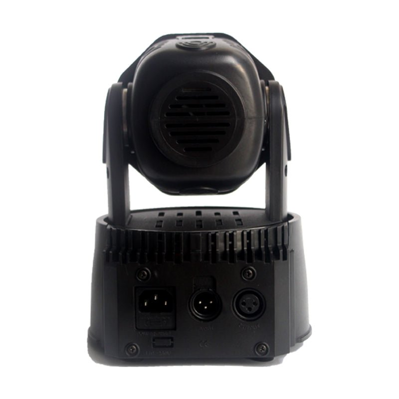 Kraftig Roterende Moving head lampe 100w 7 RGB LED - Musikstyret / DMX / Fjernbetjent