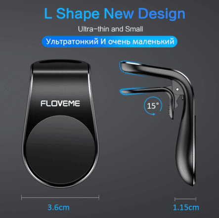 Magnetisk Mobilholder til bilens luftkanal