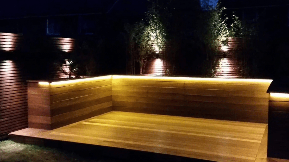 Premium 5 Meter RGB LED-Strip udendørs/indendørs med app styring og fjernbetjening
