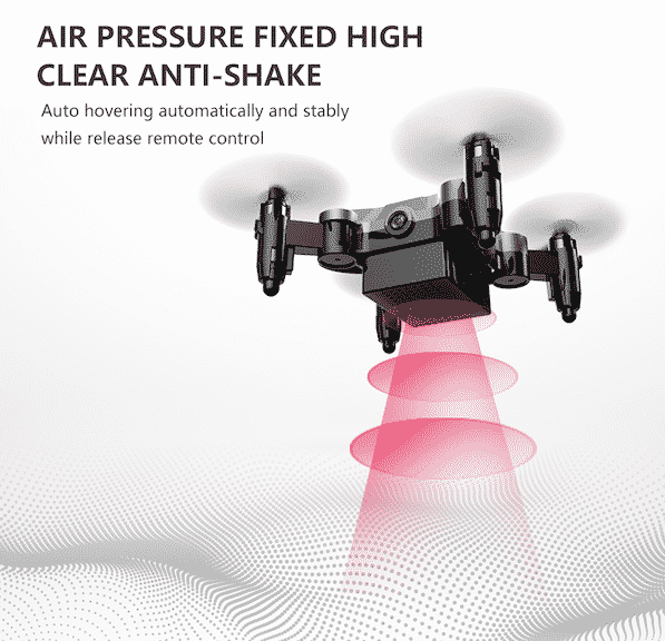 Premium MINI Drone med indbygget HD Kamera og Professionel Remote