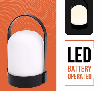 Premium Portabel LED Lampe - Perfekt til terrassen!