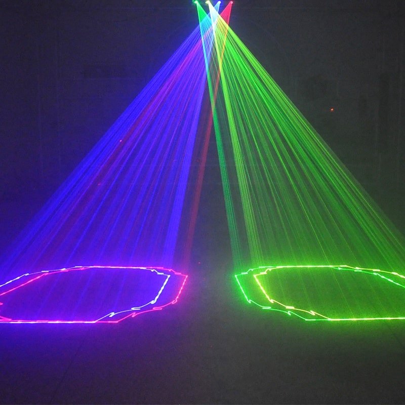 Rave Party - High End Laser/ Beamer/Scanner - Scene/ Diskoteks belysning